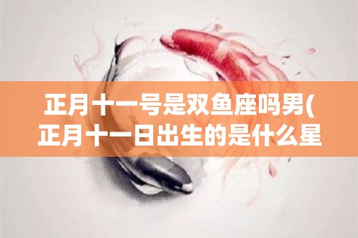 正月十一号是双鱼座吗男(正月十一日出生的是什么星座)