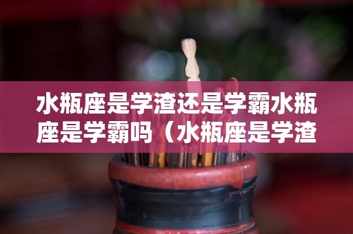 水瓶座是学渣还是学霸水瓶座是学霸吗（水瓶座是学渣还是学神?）