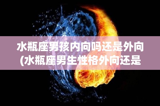 水瓶座男孩内向吗还是外向(水瓶座男生性格外向还是内向)