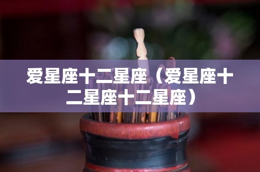 爱星座十二星座（爱星座十二星座十二星座）