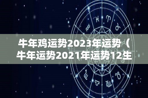 牛年鸡运势2023年运势（牛年运势2021年运势12生肖鸡）