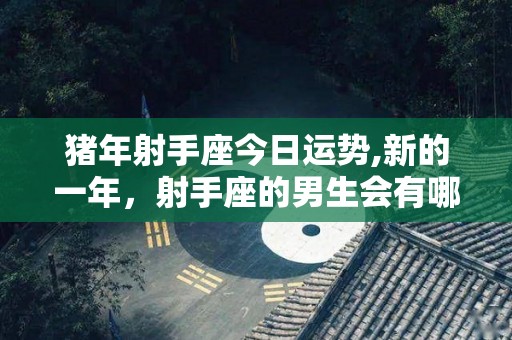 猪年射手座今日运势,新的一年，射手座的男生会有哪些变化