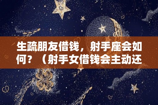 生疏朋友借钱，射手座会如何？（射手女借钱会主动还吗）