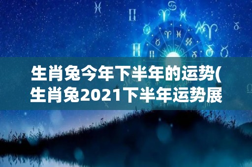 生肖兔今年下半年的运势(生肖兔2021下半年运势展望)