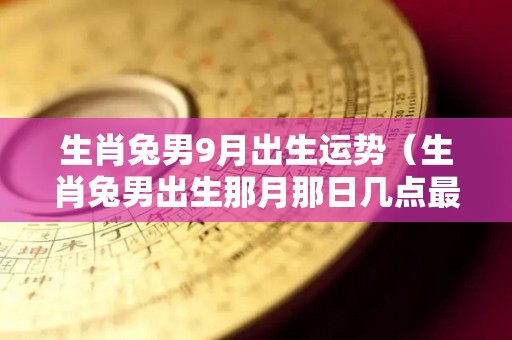 生肖兔男9月出生运势（生肖兔男出生那月那日几点最好）
