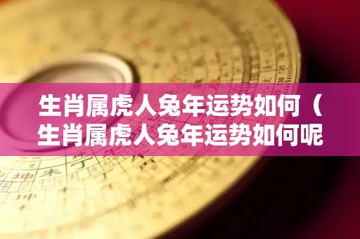 生肖属虎人兔年运势如何（生肖属虎人兔年运势如何呢）