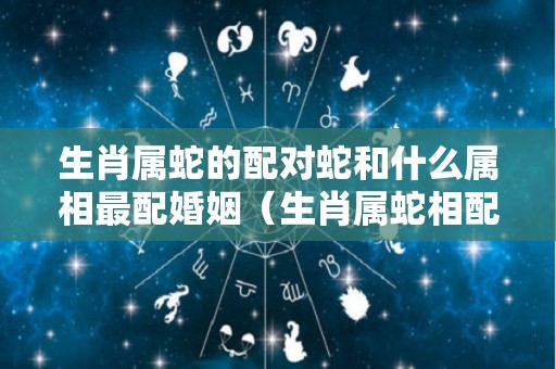 生肖属蛇的配对蛇和什么属相最配婚姻（生肖属蛇相配吗）