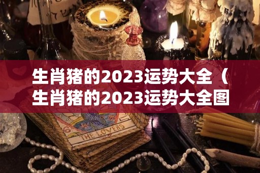 生肖猪的2023运势大全（生肖猪的2023运势大全图片）