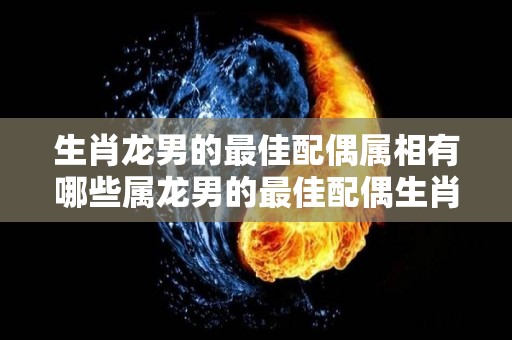 生肖龙男的最佳配偶属相有哪些属龙男的最佳配偶生肖是谁（属龙的男士最佳配偶属相）