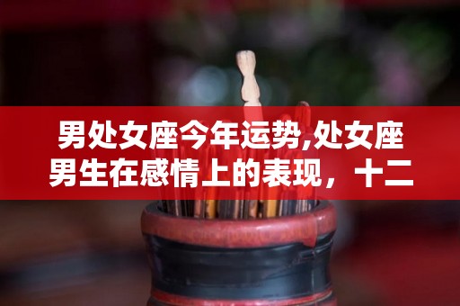 男处女座今年运势,处女座男生在感情上的表现，十二星座男在感情上的表现