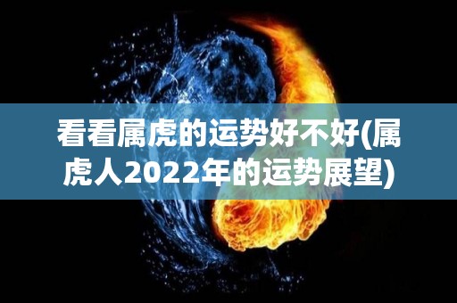 看看属虎的运势好不好(属虎人2022年的运势展望)