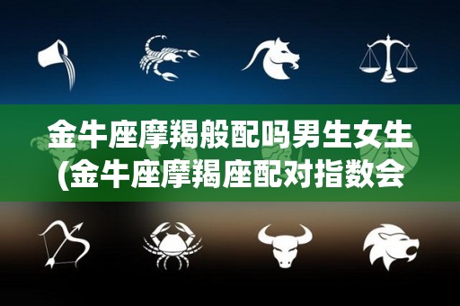 金牛座摩羯般配吗男生女生(金牛座摩羯座配对指数会幸福吗?)