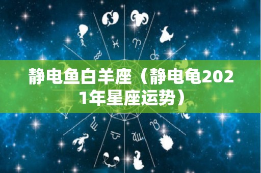 静电鱼白羊座（静电龟2021年星座运势）