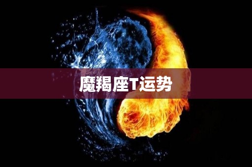 魔羯座T运势