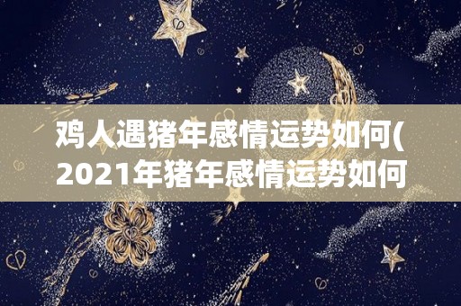 鸡人遇猪年感情运势如何(2021年猪年感情运势如何？鸡人请注意！)