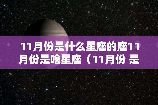 11月份是什么星座的座11月份是啥星座（11月份 是什么星座）