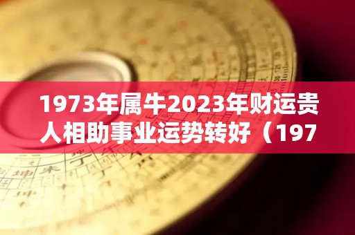 1973年属牛2023年财运贵人相助事业运势转好（1973年属牛的人2023年运势及运程）