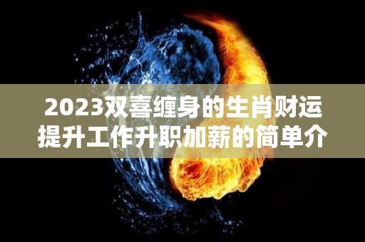 2023双喜缠身的生肖财运提升工作升职加薪的简单介绍