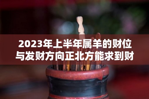 2023年上半年属羊的财位与发财方向正北方能求到财（2023属羊的运势和财运怎么样）