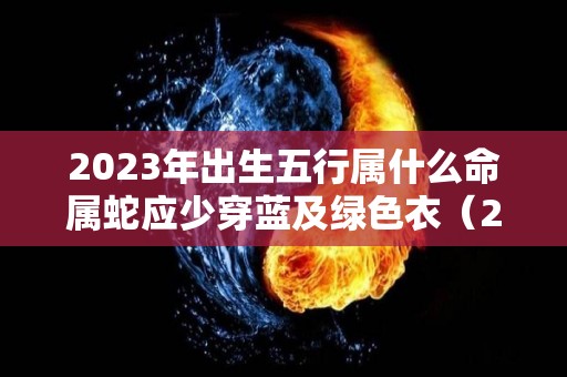 2023年出生五行属什么命属蛇应少穿蓝及绿色衣（2023年属蛇的可以生宝宝吗）