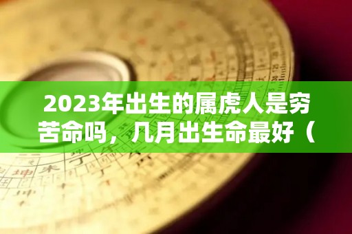 2023年出生的属虎人是穷苦命吗，几月出生命最好（2023年属虎是什么命人）