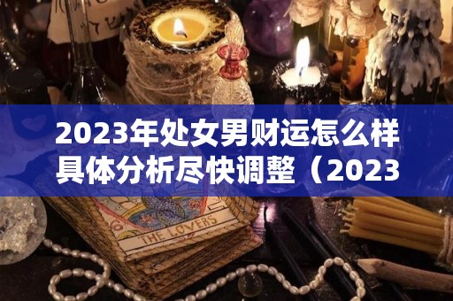 2023年处女男财运怎么样具体分析尽快调整（2023年处女座的全年运势）