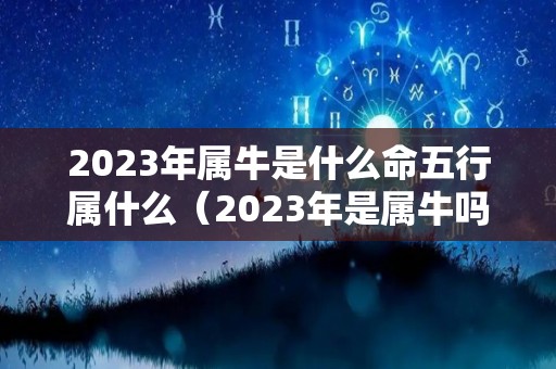 2023年属牛是什么命五行属什么（2023年是属牛吗）