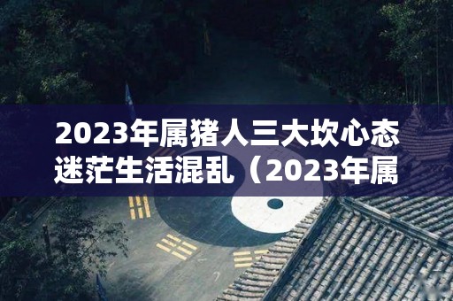 2023年属猪人三大坎心态迷茫生活混乱（2023年属猪人的全年感情运势）