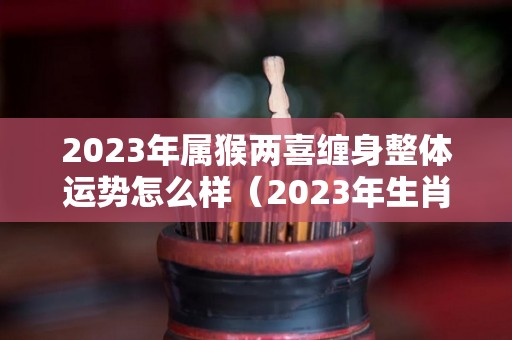 2023年属猴两喜缠身整体运势怎么样（2023年生肖猴运势）