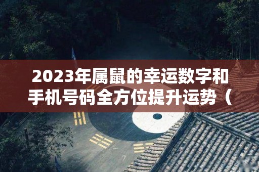 2023年属鼠的幸运数字和手机号码全方位提升运势（2023年属鼠的运气）