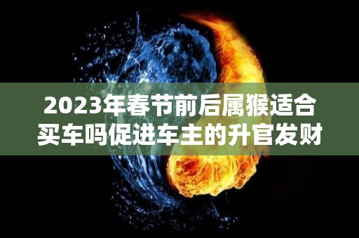 2023年春节前后属猴适合买车吗促进车主的升官发财的车牌号（属猴的买车选什么车牌）