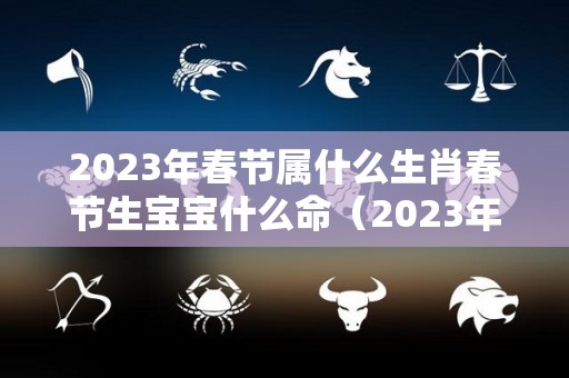 2023年春节属什么生肖春节生宝宝什么命（2023年春节是在几月几日）