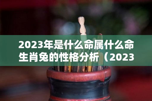 2023年是什么命属什么命生肖兔的性格分析（2023年兔属于什么命）