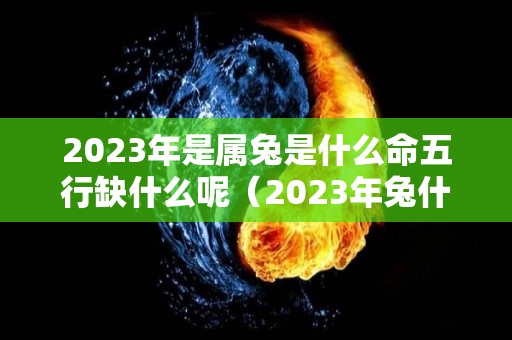 2023年是属兔是什么命五行缺什么呢（2023年兔什么命五行属性）