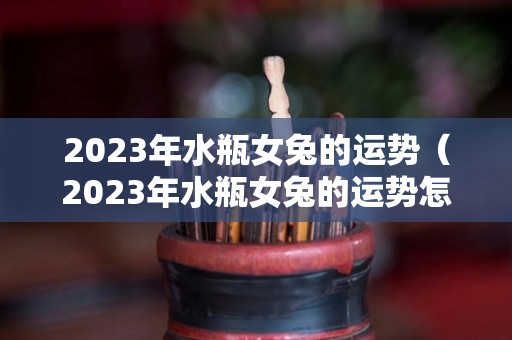 2023年水瓶女兔的运势（2023年水瓶女兔的运势怎么样）