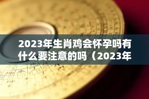 2023年生肖鸡会怀孕吗有什么要注意的吗（2023年生肖鸡运势详解）