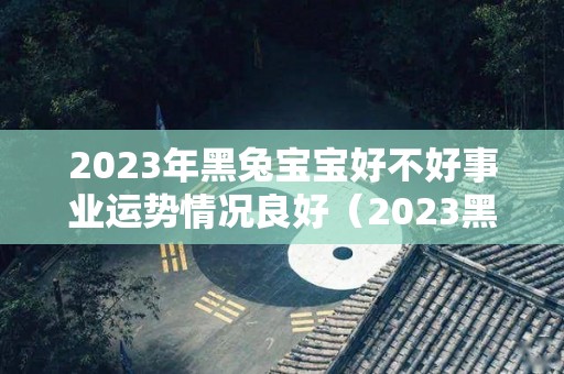 2023年黑兔宝宝好不好事业运势情况良好（2023黑兔年会发生什么事情）