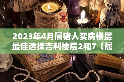 2023年4月属猪人买房楼层最佳选择吉利楼层2和7（属猪买23层好不好）