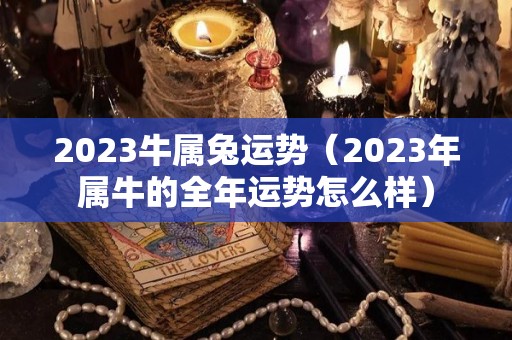 2023牛属兔运势（2023年属牛的全年运势怎么样）