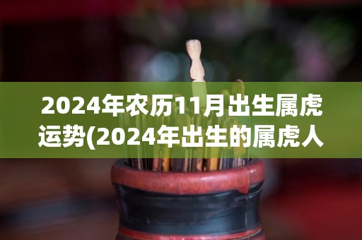 2024年农历11月出生属虎运势(2024年出生的属虎人运势如何？)