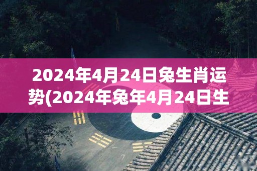 2024年4月24日兔生肖运势(2024年兔年4月24日生肖运程预测)