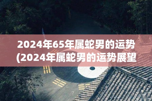 2024年65年属蛇男的运势(2024年属蛇男的运势展望)