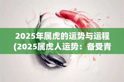 2025年属虎的运势与运程(2025属虎人运势：备受青睐的幸运之年)