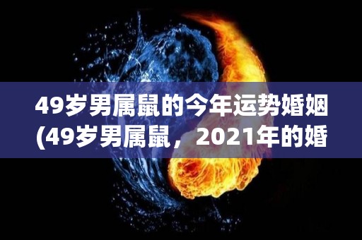 49岁男属鼠的今年运势婚姻(49岁男属鼠，2021年的婚姻运如何？)