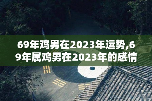 69年鸡男在2023年运势,69年属鸡男在2023年的感情运势