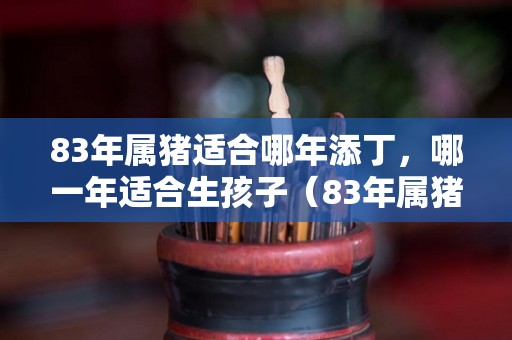 83年属猪适合哪年添丁，哪一年适合生孩子（83年属猪什么时候生孩子）